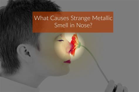 metallic smell in house|why am i smelling metal.